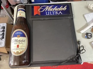 Michelob Ultra Lighted Menu Board - Picture 1 of 4