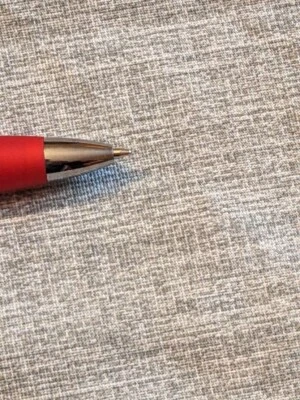 Bryant Tahiti texture gray polyester duck fabric indoor outdoor 2 yards stk55 - Image 1 of 2