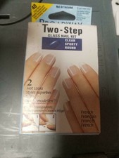 UPC 731509001143 product image for BROADWAY NAILS TWO-STEP GLASS NAIL KIT CLEAR SPORTY ROUND L98 | upcitemdb.com