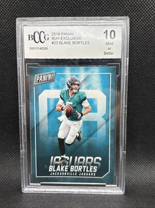 2018 PANINI MJH EXCLUSIVE #23 BLAKE BORTLES GEM MINT 10 - Picture 1 of 2