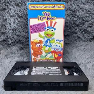 Jim Hensons Preschool - Yes, I Can Learn VHS Tape 1995 Muppets Muppet Babies - Picture 1 of 9