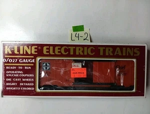 K-LINE O/O27 S.F.R.D. K-75033 Santa Fe Classic Reefer #3 New Old Stock In Box - Picture 1 of 16