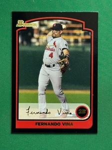 2003 Bowman Baseball Gold Parallel #102 Fernando Vina - Picture 1 of 2
