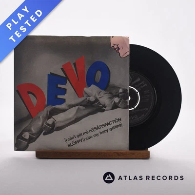 Devo - (I Cån't Gèt Mé Nö) Såtisfactiön - 7" Vinyl Record - VG+/VG+ - Image 1 of 4
