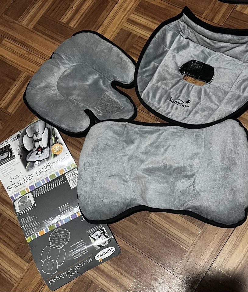 Suporte infantil Summer 2 em 1 Snuzzler PiddlePad para assentos de carro e carrinhos de bebê - Imagem 1 de 3