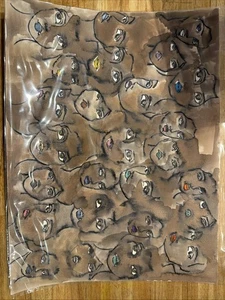 Faces Abstract Watercolor Original, Abstract , Andrew’s Art Watercolor Ooak - Picture 1 of 4