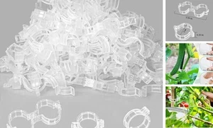 200 PCS Plant Support Clips, Tomato Clips, Plastic Trellis Clips, Grape Vine - Picture 1 of 7