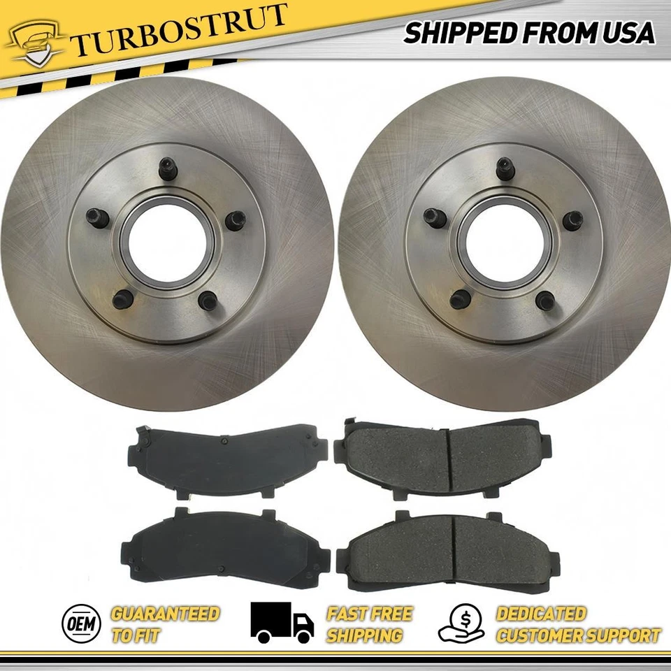 Kit de pastillas de freno delanteras OE para Ford Ranger 1995-1997 2,3 L Foto 1 de 1