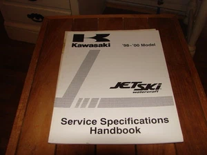 Kawasaki Service Specifications Handbook 1998 - 2000 Jet Ski - Picture 1 of 1