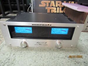 Marantz Model 250M Stereo Amplifier with Meters Collectible Working Vintage Box