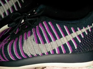 NIKE Roshe Two 2 Flyknit 844620 500 Niñas Jóvenes Zapatos para Correr Talla 6Y = Mujeres 7.5 - Imagen 1 de 7