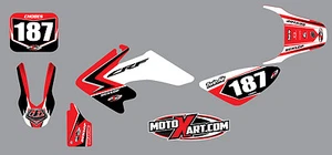 Custom graphics, full kit for Honda CRF 50 2013+ SCREECH style stickers - Picture 1 of 1