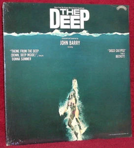 OST LP SEALED THE DEEP JOHN BARRY DONNA SUMMER 1977 CASABLANCA ORIG UK PRESS - Picture 1 of 2