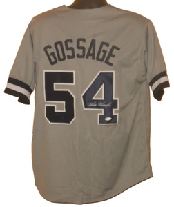 Rich Goose Gossage Signed Autograph Custom Jersey JSA Certified Auto Yankees - Picture 1 of 4
