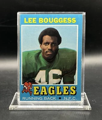1971 Topps Philadelphia Eagles #194 Lee Bouggess ROOKIE - Image 1 of 2