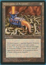 Serpent Generator Legends (ITALIAN) NM Artifact Rare CARD (245826) ABUGames