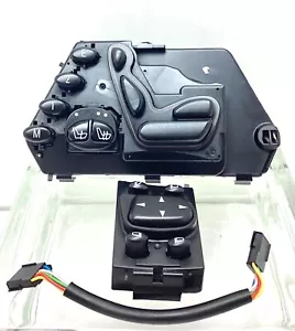 ✅2000 MERCEDES S430 W220 LEFT DRIVERS SIDE SEAT ADJUST CONTROL SWITCH 2208200110 - Picture 1 of 23