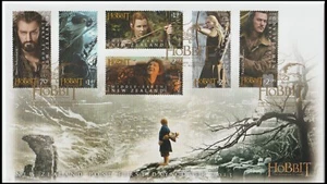 NEW ZEALAND LOTR 2013 THE HOBBIT - DESOLATION OF SMAUG FDC (VF) - Picture 1 of 1