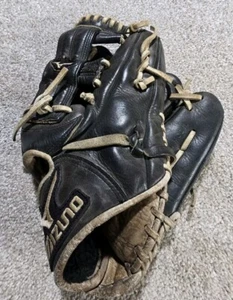 Mizuno MVP Professional Model GMVP 1151P 11.5 Inch Black Leather Baseball Glove - Picture 1 of 7