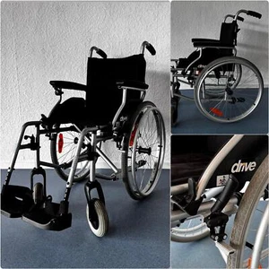 Drive Ecotec Standard Transport Rollstuhl Faltrollstuhl Stahlrollstuhl SB39 - Bild 1 von 10