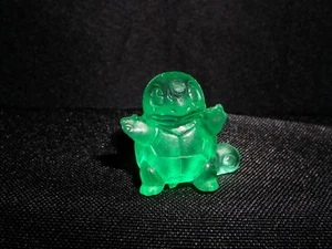 Squirtle Nintendo Pokemon Rubber Eraser Keshi Figure Transparent Green - Picture 1 of 2