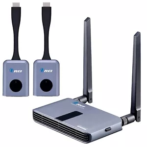 Orei Wireless 2x1 HDMI Sender und Empfänger Dongle Kit - 100 Fuß (WHD-PRO2T-K) - Bild 1 von 6