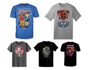 NEU Funko POP MARVEL Medium T-Shirt Lot BLACK WIDOW DEADPOOL THOR FANTASTIC FOUR - Bild 1 von 6