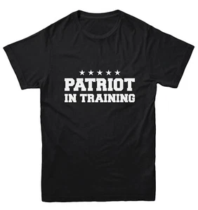 Patriot In Training - Military United States Proud Youth T-Shirt - Picture 1 of 20