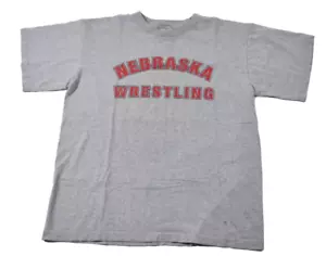 Vintage Nebraska Cornhuskers Wrestling Adidas Shirt Größe Medium - Bild 1 von 4