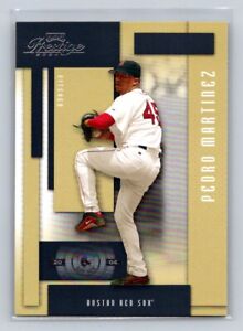 2004 Playoff Prestige  #35 Pedro Martinez   Boston Red Sox A4