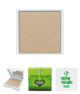 W7 VERY VEGAN HIGHLIGHTING POWDER - HIGHLIGHTER BEIGE NATURAL PEARL - Picture 1 of 5