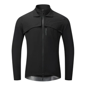 WOSAWE Mens Windproof Cycling Jacket Breathable Bike Windcoat Detachable Sleeves - Picture 1 of 14