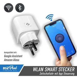 💡 ZooPaul Aquarium Zeitschaltuhr WLAN Smart Plug Wifi App Steuerung Beleuchtung - Bild 1 von 5