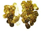 Pièces d'or pirate 200 pièces ensemble de pièces costume accessoires diamètre 3,5 cm