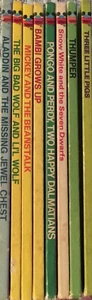 Disney's Wonderful World of Reading Set of 8 1970 Collectible Rare Free Postage - Picture 1 of 12