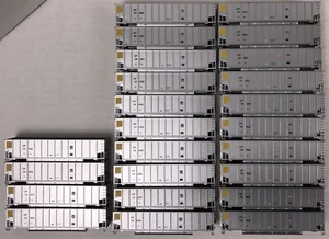 E&C Shops,/ LBF/ Huberts, N Scale, 24-Coalporter Bodies, UP, Kits, w/Loads - Picture 1 of 4