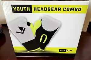 NEW - Century Youth Martial Arts Combo - Copricapo e Guantoni da Boxe Taglia S/M - Foto 1 di 14