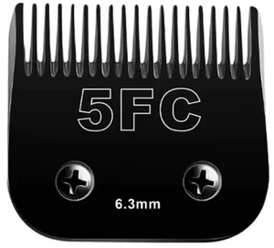 Hoja de acero desmontable para aseo de perros 5FC - Compatible con Andis Oster Wahl - Imagen 1 de 6