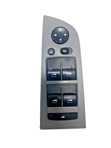 06-11 BMW E90 E91 325I 328I 330I 335I FRONT DRIVER MASTER WINDOW SWITCH Grey - Picture 1 of 2