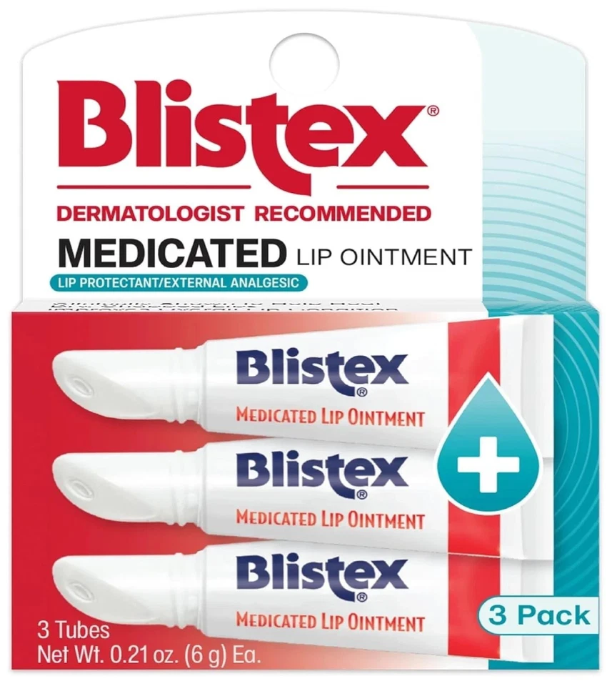 Blistex- Medicated Lip Ointment 0.35oz TUBES