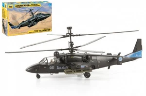 KIT MODELLINO ELICOTTERO MILITARE ZVEZDA KAMOV KA 52 ALLIGATOR SCALA 1/72 - Foto 1 di 4