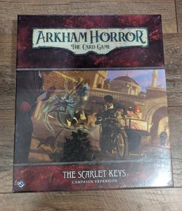 The Scarlet Keys Campaign Expansion - Arkham Horror LCG [NEW & Sealed] FFG Eng - Picture 1 of 2
