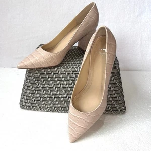 Marc Fisher ZALA BLOCK HEEL POINTY TOE PUMP Size 7 - Picture 1 of 7