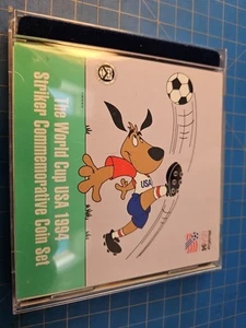 1994 World Cup Proof Collector's 2-Coin Set with $1 and 50C - Special Edition - Picture 1 of 4