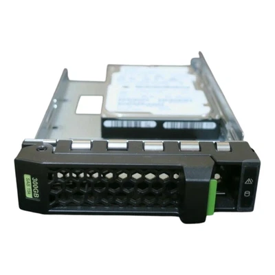 Fujitsu 300GB 12G 15K 2.5" SAS Hard Drive HDD In 3.5" Caddy S26361-F5532-L530 - Image 1 of 4