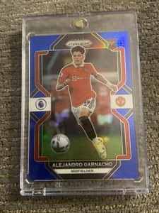 2022-23 RC Prizm EPL Blue Alejandro Garnacho /175 Rookie Manchester United🔥📈 - Picture 1 of 3