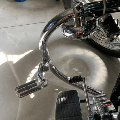 Highway Pegs Foot Rest For Harley Davidson Heritage Softail Classic Road King US — 第 1/4 张图片