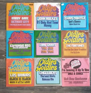 9 x Oldies but Goldies - Sammlung - Vinyl, Single 7" - TOP - Bild 1 von 3