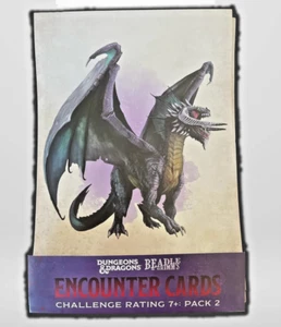 Beadle & Grimm D&D 5E Encounter Cards - Monster Challenge Rating 7+ Pack 2 NEW - Picture 1 of 3