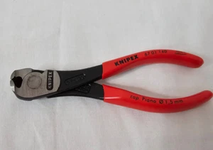Knipex 67 01 140 Werkstatt Kraft-Vornschneider mit Facette 140mm - Bild 1 von 1